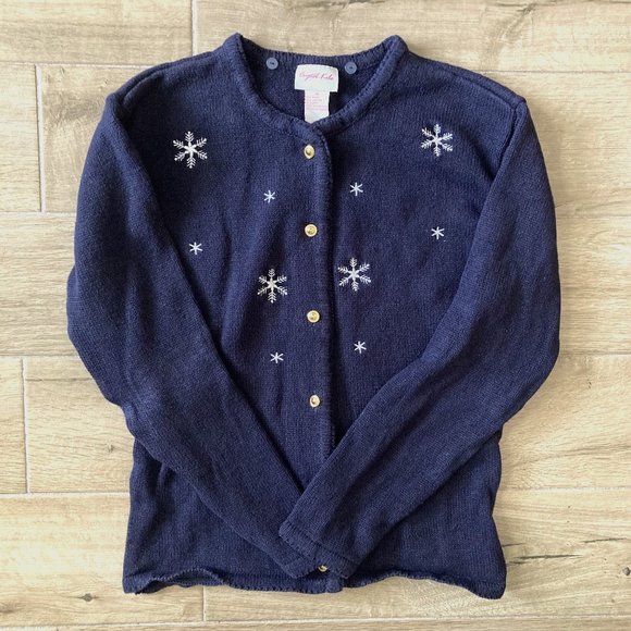 Snowflake ❄️ Cardigan Sweater - Picture 2 of 5